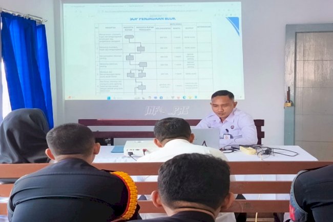 Dukung Manajemen SDM Petugas, Lapas Wahai Sharing Knowledge SOP Pengamanan