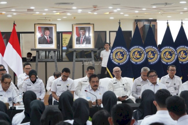 Pembekalan Lulusan Poltekim Angkatan XXIII dan Poltekip Angkatan LV, Menteri Imipas: Jadilah Agen Pemersatu Bangsa