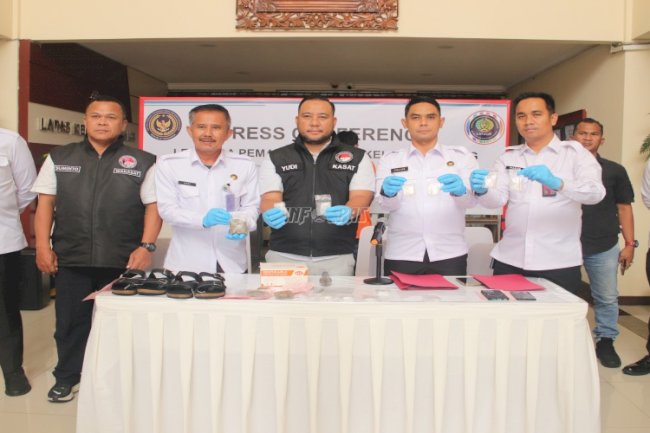 Komitmen Perangi Narkoba, Lapas Cipinang Berhasil Gagalkan Upaya Penyelundupan Sabu dan Ganja