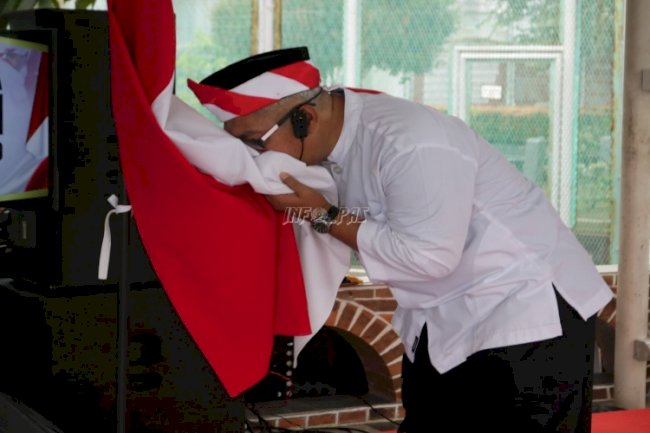 Kembali ke Pangkuan Ibu Pertiwi, Napiter Lapas Cibinong Ikrar Setia NKRI