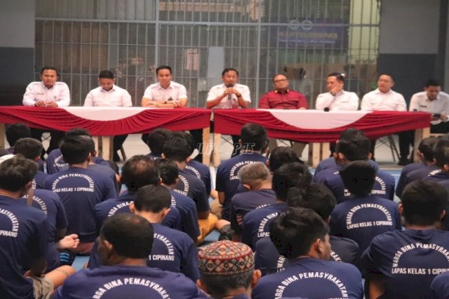 Sapa Warga Binaan, Kalapas Cipinang Sosialisasikan Berbagai Layanan 