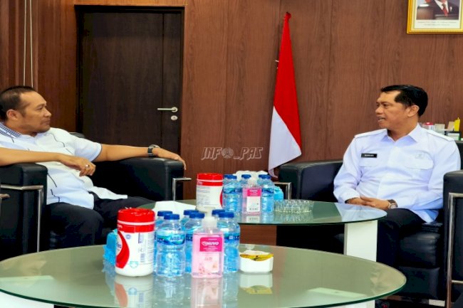 Bangun Sinergi, Kakanwil Ditjenpas Papua Barat Audiensi dengan Sejumlah Instansi