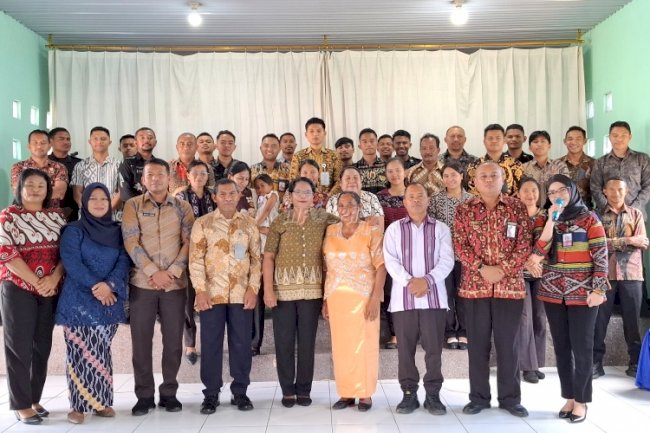 34 Tahun Mengabdi, Rutan Bajawa Gelar Pelepasan Purnabakti