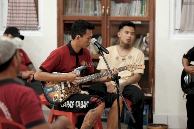 Sempat Vakum Lama, Band Lapas Tabanan Mencoba Eksis Kembali