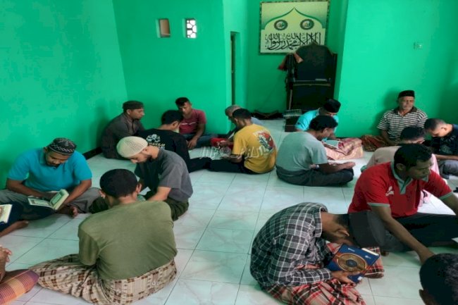 Pembelajaran Metode Halaqah bagi Warga Binaan Warnai Ramadan di Lapas Wahai
