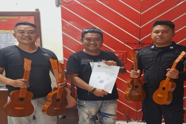 Karya Warga Binaan Lapas Tahuna Kian Diminati, Alat Musik Keroncong Laris di Pasaran