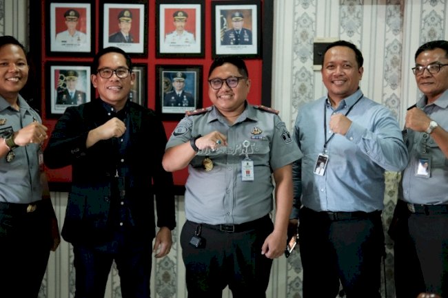 Lapas Tabanan Perkuat Silaturahmi dan Kerja Sama dengan BRI Kanca Tabanan 