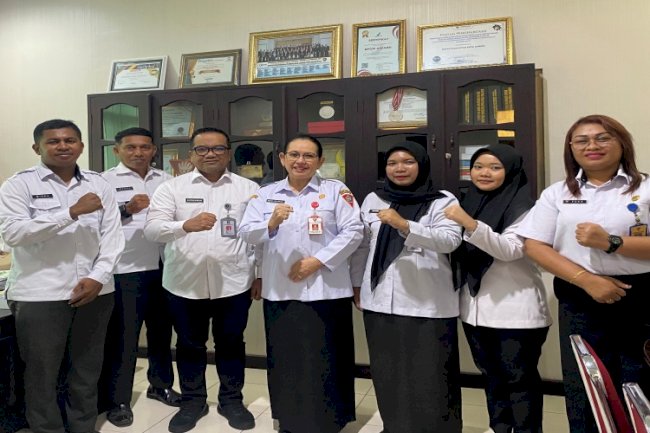 Sambangi Dinas Kesehatan, LPKA Ambon Dorong Akreditasi Klinik