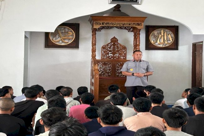 Momentum Ramadan, Kepala LPKA Medan Ajak Anak Binaan Tingkatkan Kualitas Diri
