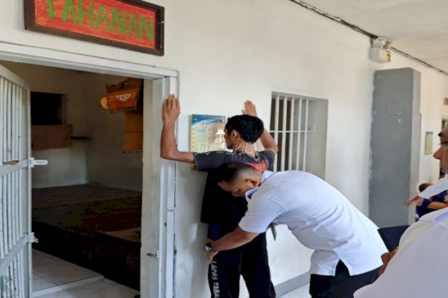Geledah Blok Hunian, Komitmen Lapas Tabanan Dukung Program Akselerasi Menimipas