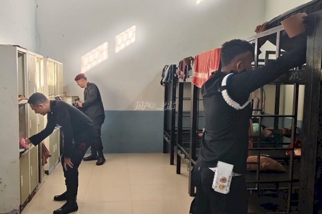 Geledah Blok Hunian, LPKA Ambon Pastikan Keadaan Aman dan Tertib