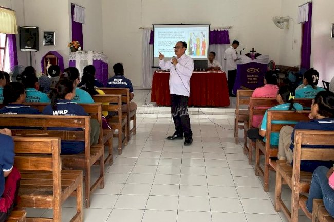 Pembinaan Nilai Pancasila di Lapas Perempuan Kupang, Warga Binaan Antusias