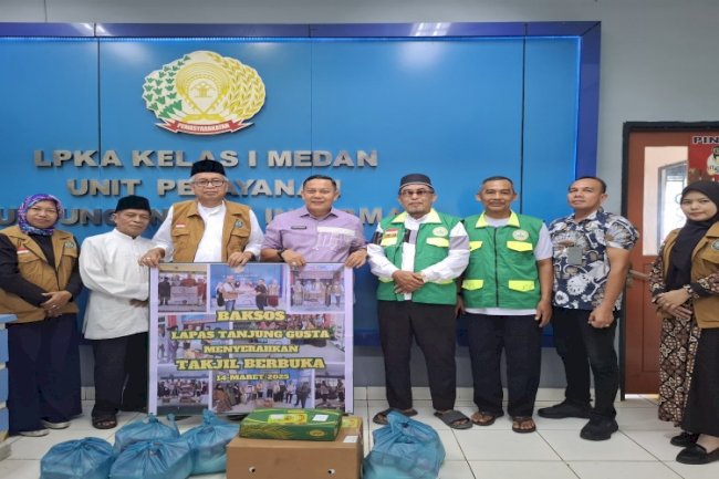 LPKA Medan Sambut Tali Kasih Yayasan PIAI Kota Medan