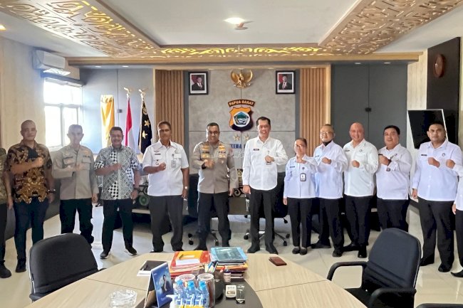 Kanwil Ditjenpas Papua Barat Koordinasi Pengamanan Idulfitri dengan Polda Papua Barat 