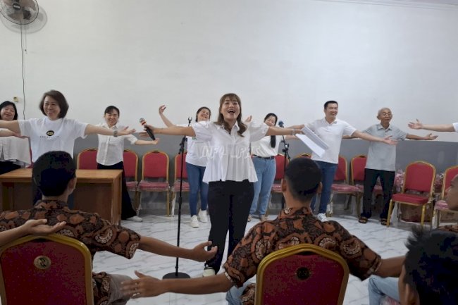 100 Anak Binaan LPKA Medan Jalani Metode Heart-Centered Hypnotherapy