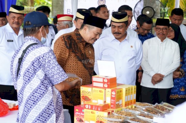 Produk Warga Binaan Ramaikan Bazar Ramadan Kementerian Imipas