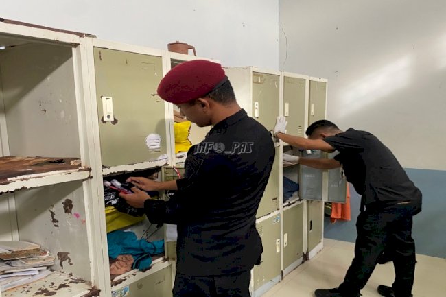 Pastikan Lingkungan Aman, LPKA Ambon Kembali Gelar Razia