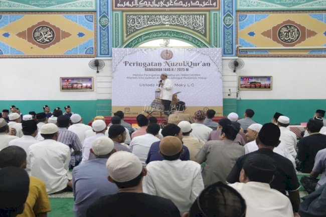 Peringatan Nuzulul Qur’an di Lapas Cipinang, Momentum Warga Binaan untuk Hijrah