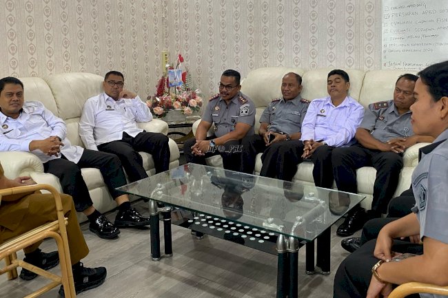 Kakanwil Ditjenpas Sulteng dan Wali Kota Palu Bahas Overkapasitas dan Penguatan Program Pembinaan