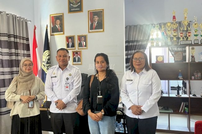 Lapas Perempuan Ambon Jalin Sinergi Pemberitaan dengan Tribun Ambon