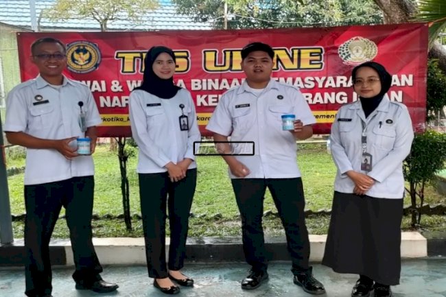 Tes Urine Berkala, Lapas Narkotika Karang Intan Perkuat Pengawasan di Bulan Suci