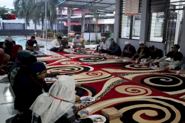 Indahnya Ramadan, Warga Binaan Rutan Pelaihari Nikmati Buka Puasa Bersama Keluarga