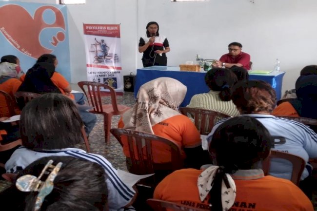 Gelar Penyuluhan Hukum bagi Tahanan, Lapas Perempuan Ambon Gandeng LBH Humanum