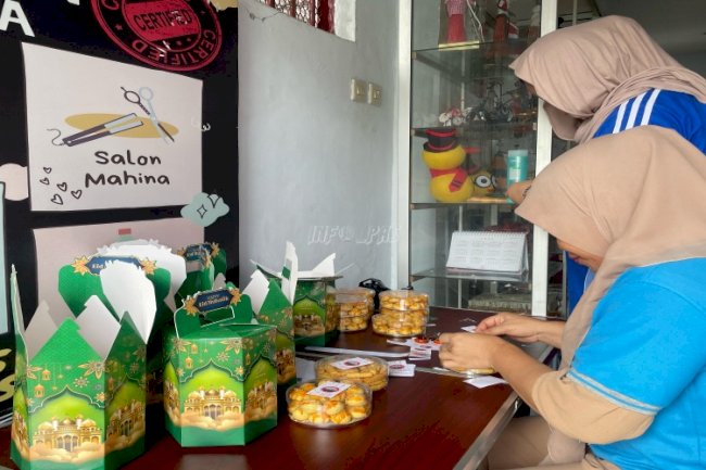 Dukung Pengembangan UMKM, Lapas Perempuan Ambon terima Pesanan Hampers