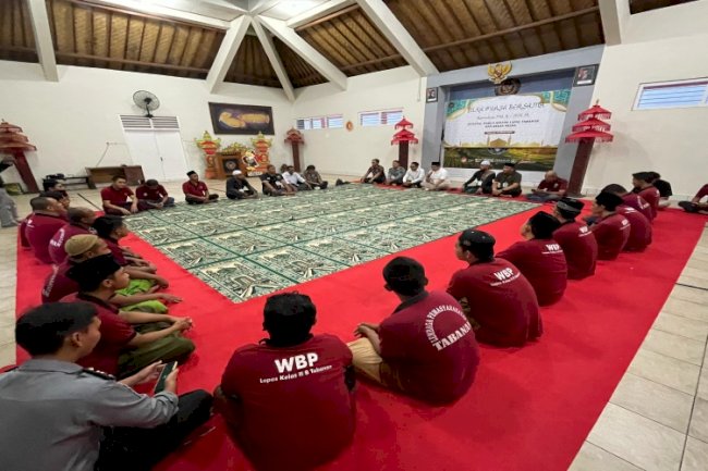 Lapas Tabanan Jalin Silaturahmi dengan Awak Media melalui Buka Puasa Bersama