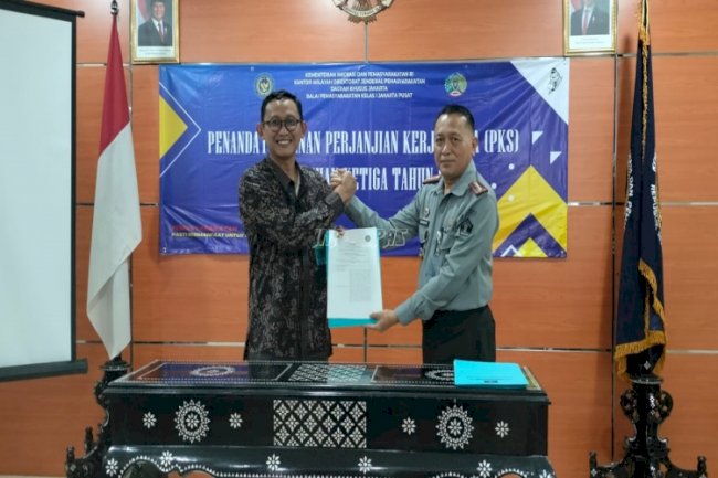 Bapas Jakarta Pusat dan Fakultas Psikologi UNJ Sepakati PKS Pembimbingan Psikologis bagi Klien