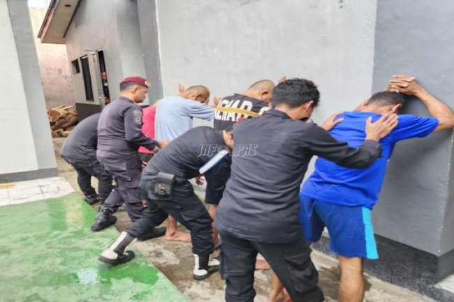 Pekan Terakhir Bulan Maret, Lapas Wahai Giatkan Razia Jelang Idulfitri