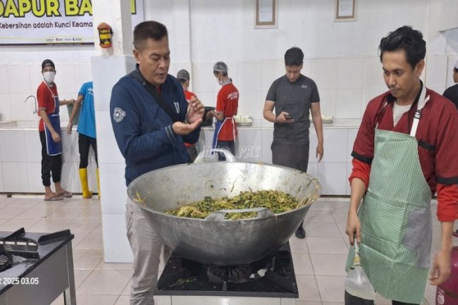 Kanwil Ditjenpas Kalsel Pantau Layanan Makanan bagi Warga Binaan Lapas Batulicin