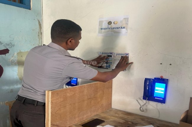 Wartelsuspas Dekatkan Warga Binaan Lapas Atambua dengan Keluarga