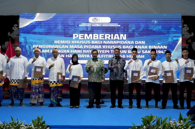 Kementerian Imigrasi dan Pemasyarakatan Berikan Remisi Khusus dan Pengurangan Masa Pidana pada Hari Raya Nyepi dan Idulfitri Tahun 2025