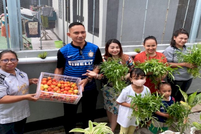 Dukung Ketahanan Pangan, Lapas Wahai Panen dan Bagikan Premi Warga Binaan 