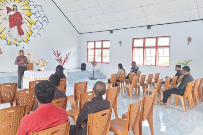 Lapas Namlea Bahas Kerja Sama Pembinaan Kerohanian dengan Kemanag Kab. Buru