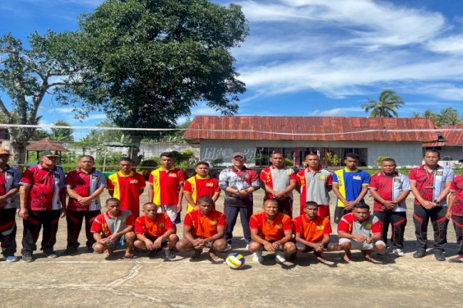 Semarakkan Hari Bakti Pemasyarakatan Ke-61, Lapas Atambua Gelar Porseni