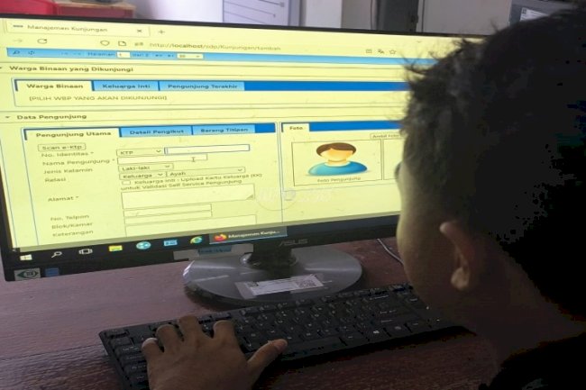 Tingkatkan Layanan Berbasis TI, Lapas Wahai Optimalkan SDP Kunjungan