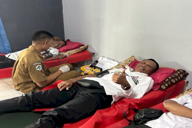 Aksi Donor Darah, UPT Pemasyarakatan Peduli Kemanusiaan