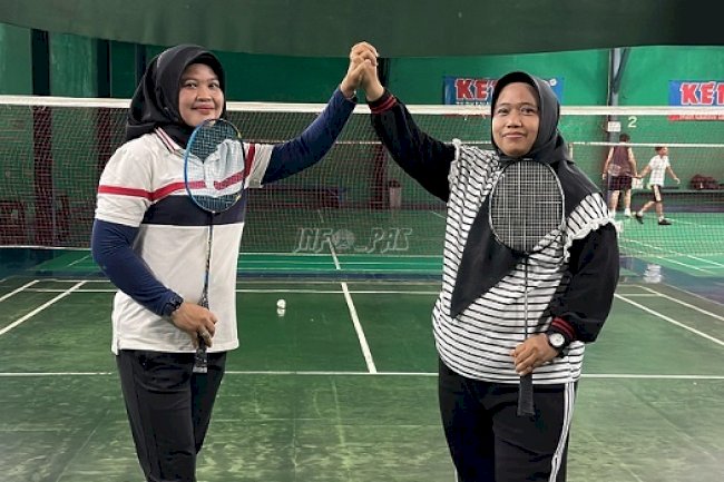 Yuniarti dan Dewi Sriwijaya Menangi Final Bulutangkis HBP Ke-61 Lapas Cipinang