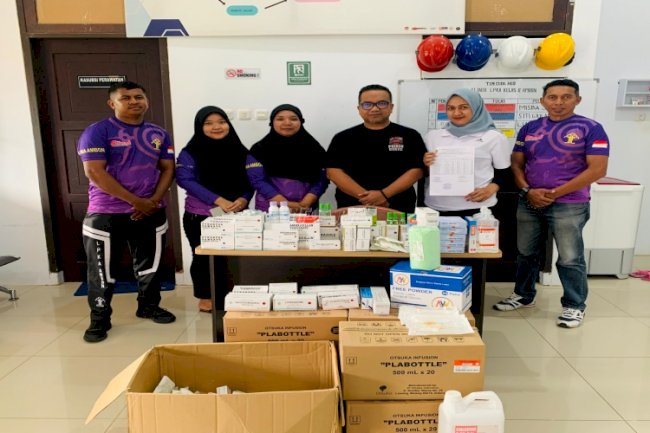 Sinergi LPKA Ambon dan Dinkes Prov. Maluku Berbuah Bantuan Obat-obatan dan Alat Kesehatan
