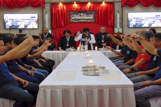 Tri Hari Suci Paskah di Lapas Cipinang Sarat Nilai Pembinaan