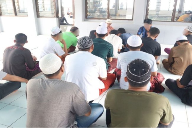 Kegiatan TPA di Rutan Pelaihari Perkuat Mental dan Spritual Warga Binaan