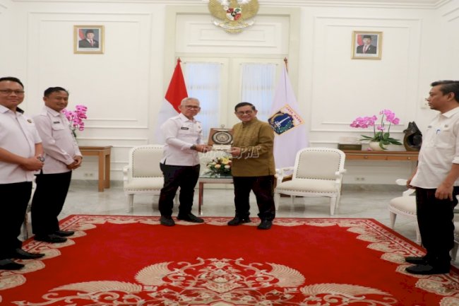 Kalapas Cipinang Dampingi Kakanwil Ditjenpas, Audiensi dengan Gubernur DKJ