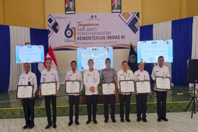 Lapas Pangkalpinang Sabet Dua Penghargaan dari Kanwil Ditjenpas Kep. Babel