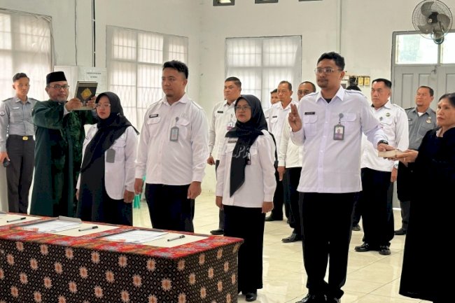 Lantik Empat Petugas Bapas, Ini Harapan Kakanwil Ditjenpas Kaltim