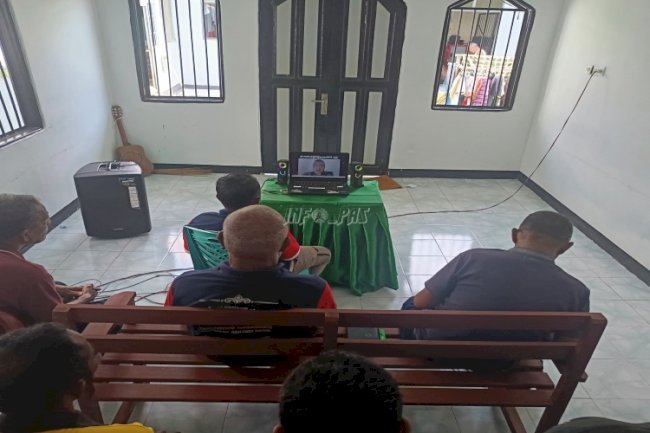 Lapas Wahai Tingkatkan Spiritual Warga Binaan melalui Ibadah Virtual