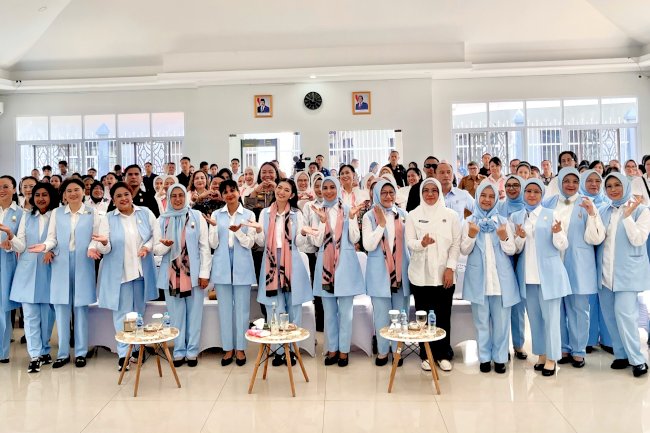 Kreativitas dan Karya Warga Binaan Lapas Perempuan Tangerang Pukau Istri Wapres Gibran
