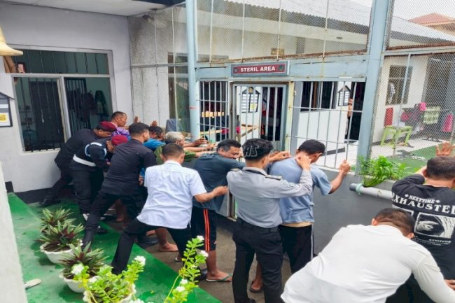 Lapas Wahai Kembali Gelar 'One Week One Raid' dan Tes Urine Warga Binaan