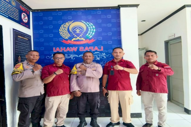 Lapas Wahai Terus Perkuat Sinergi Kamitb dengan Polsek Wahai